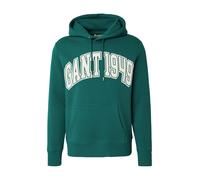 GANT Sudadera verde / blanco M verde / blanco