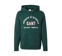 GANT Sudadera verde oscuro / rojo / blanco S verde oscuro / rojo / blanco