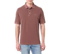 GANT Sunfaded SS - Polo para Hombre, Color marrón Caoba, Talla L