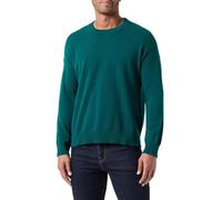 GANT Superfina Lana de Cordero con Cuello en C Suter Pulver, Verde Oscuro, L Mujeres