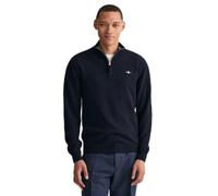 GANT Superfine Lambswool Half Zip Suéter pulóver, Marine, XL para Hombre