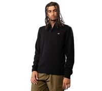 GANT Superfine Lambswool Half Zip Suéter pulóver, Negro, M para Hombre