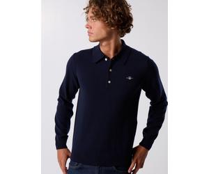 GANT Superfine Lambswool Polo L Azul