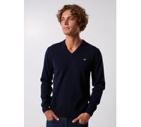 GANT Superfine Lambswool V-Neck S Azul
