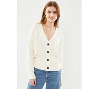 GANT Textured Knit Cardigan M Blanco