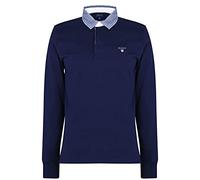 GANT The Original Heavy Rugger, Polo Hombre, Azul (Evening Blue 433), Medium