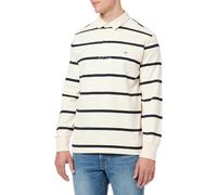 GANT Thin Stripe Heavy Rugger, Crema, M