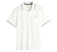 GANT Tipping SS Pique Rugger, Blanco, XL