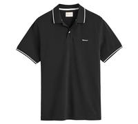 GANT Tipping SS Pique Rugger, Negro, L