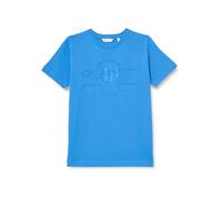GANT Tonal As SS T-Shirt Camiseta, Azul Marino, 146-152 Unisex niños