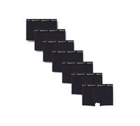 GANT Trunk 7-Pack Ropa Interior, Negro, Talla única (Pack de 7) Hombres