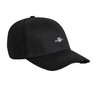GANT Unisex para Hombre. Logotipo de Escudo de Gorra Alta, Negro, Talla única