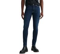 GANT Vaqueros Extra Slim Active Recover para Hombre, Dark Blue Worn in, 32W x 32L