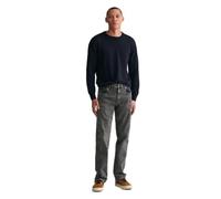 GANT Vaqueros Regular Black Wash Jeans, Negro, 31W x 34L para Hombre