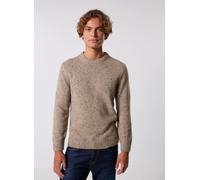 GANT Wool Blend Neps C-Neck M Beige