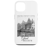 Gante Bélgica Guildhall de los Barqueros Libres Flandes Vintage Carcasa para iPhone 13