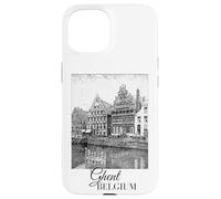 Gante Bélgica Guildhall de los Barqueros Libres Flandes Vintage Carcasa para iPhone 15