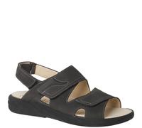 Ganter Harry-h, Sandalia Hombre, Gris, 42 EU Ancho