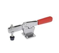 ganter Norma Elementos GN 820 - 355 de MC - horizontalspanner con báscula auténtica Soporte, 1 pieza, galvanizado, Azul pasivado