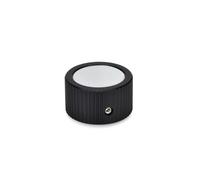 Ganter Normelemente Botones giratorios universales de aluminio | pomo de cambio | diámetro 34 mm | agujero: 8 mm | GN 726-34-B8-N-1