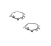 Ganter Normelemente | chapas de seguridad | 2 piezas | acero | DIN 70952 | DIN 70952-35-A-ST