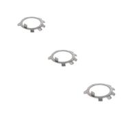 Ganter Normelemente | chapas de seguridad | 3 piezas | acero | DIN 70952 | DIN 70952-24-A-ST