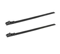 Ganter Normelemente | Correa tensora/Correa tensora - GN 1110-25-400-ST-SW | 2 Unidades | Longitud 40 cm | Arno | Cierre de Acero