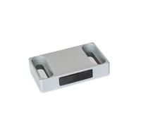 Ganter Normelemente GN 4470-50-C2-W-SR - Cierres magnéticos, color plateado