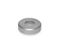 Ganter Normelemente GN 6341-NI-8-20-A-MT 6341-NI-8-20-A-MT-Arandelas de Acero Inoxidable, Plateado Mate, Durchmesser d2: 20mm, Set de 5 Piezas