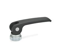 Ganter Normelemente GN 927-101-M10-A-B 927-101-M10-A-B-Tensor excéntrico con rosca interna, Forma A: con tuerca de ajuste, Grifflänge l1: 101mm Gewinde d2: M10