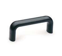 Ganter Normelemente | Mango de plástico - GN 725-132-M8 | Rosca M8 | Longitud: 132 mm | termoplástico (polipropileno PP) | negro