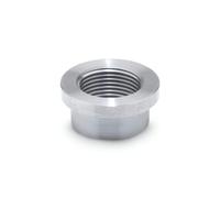 Ganter Normelemente Manguito de soldadura, manguito, acero, 1 pieza, rosca en pulgadas G2, con pretina, GN 7490-ST-G2-B