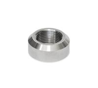 Ganter Normelemente Manguito de soldadura, manguito | acero inoxidable | 1 pieza | rosca en pulgadas G11/4 | con bisel | GN 7490-NI-G11/4-A