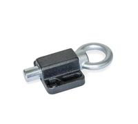 Ganter Normelemente Perno de bloqueo con anillo de tracción, para atornillar, sin bloqueo de bloqueo, GN 722.6-10-20-A-SW | negro | perno de 10 mm