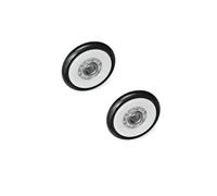 Ganter Normelemente Rodillo deslizante, con orificio, 2 unidades, diámetro de 19 mm, orificio B5, GN 753-19-B5-KR-1