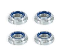 Ganter Normelemente Tuercas de ranura similares a DIN 1804 | GN 1804.1-M20X1 | 4 unidades | acero autobloqueante | rosca M20 x 1