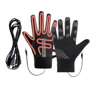 Gants Chauffants - Chauffage Électrique USB Avec 3 Modes Réglables | Pour Adultes Randonnée Ski Conduite VTT Pêche Exté Hiver | Gants Thermiques Électriques