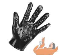 Gants de Massage Gants de Poignet Orteils Courts en Latex avec Bosses pour soulager Les Muscles après lentraînement de Yoga, réutilisable