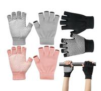 Gants De Yoga Antidérapants - 3 Paires De Confiance Dans Chaque Pose, Mitaines De Yoga Sans Doigts | Gants De YogaPilates Pour Femmes, Épouses, Mères Passionnées, Débutants, Professionnels, Athlètes,