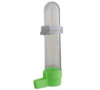 GANYKQ Alimentador automático para pájaros, loro, cacatúa, bebedor de agua, tazón, dispensador de jaula, suministros