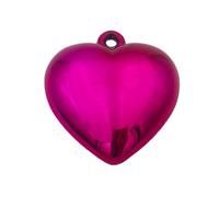 GANYKQ Elegante colgante de corazón para hacer gargantillas, collares elegantes para collares, joyas, colgante con agujero, CCB, No es una piedra preciosa