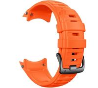 GANYUU 26mm Para Instinct 2X Solar, Instinct 2X Correa de reloj de repuesto de silicona suave de 26 mm(Orange)