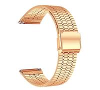 GANYUU Bandas de metal de 20 mm 22 mm para Garmin Forerunner 265 255 245 645 Correa Misic Venu 3 2 Plus Sq/Vivoactive 5 4 Pulseras de acero inoxidable(Beige,20mm)
