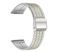 GANYUU Bandas de metal de 20 mm 22 mm para Garmin Forerunner 265 255 245 645 Correa Misic Venu 3 2 Plus Sq/Vivoactive 5 4 Pulseras de acero inoxidable(Blue Pink,20mm)