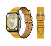 GANYUU Bucle retro para huawei watch fit 3 correa 3 correa italiana pulsera de cuero pulsera de cuero cinturón de reemplazo rápido correa correa para banda para huawei fit 3 fit 2 Watch Band(Amber B11