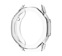GANYUU Caso de protección para Huawei Watch GT5 Pro 46 mm 42 mm Accesorios de TPU a medio envuelto para Huawei GT5 Pro 42 mm 46 mm Caso protector(Clear-GT5 Pro 46mm)
