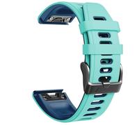 GANYUU Compatible con correas de reloj Fenix 6S Pro para correas de reloj inteligente Fenix 6S/Fenix 7S/Fenix 5S/5S Plus/D2 Delta S.(Teal)