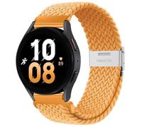 GANYUU Correa de 20 mm 22 mm para Samsung Galaxy Watch 6 5 4 Band 40/44 mm 5Pro Active 2 Gear S3 pulsera elástica trenzada para Huawei GT2/3 /4Pro/5 correas de reloj(Millet color,20mm)