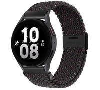 GANYUU Correa de 20 mm 22 mm para Samsung Galaxy Watch 6 5 4 Band 40/44 mm 5Pro Active 2 Gear S3 pulsera elástica trenzada para Huawei GT2/3 /4Pro/5 correas de reloj(Starlight black-B,20mm)