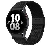 GANYUU Correa de 20 mm 22 mm para Samsung Galaxy Watch 6 5 4 Band 40/44 mm 5Pro Active 2 Gear S3 pulsera elástica trenzada para Huawei GT2/3 /4Pro/5 correas de reloj(Black-B,22mm)